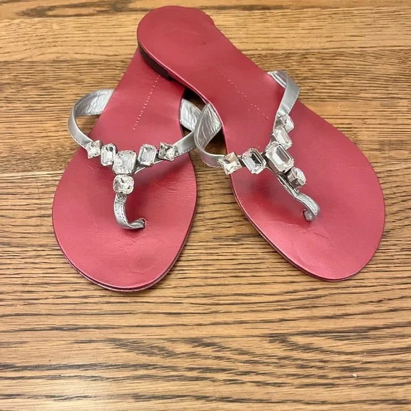 Crystals Giuseppe Zanotti Sandals Pink - Picture 1 of 14